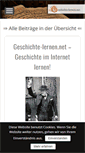 Mobile Screenshot of geschichte-lernen.net