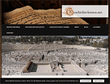Tablet Screenshot of geschichte-lernen.net